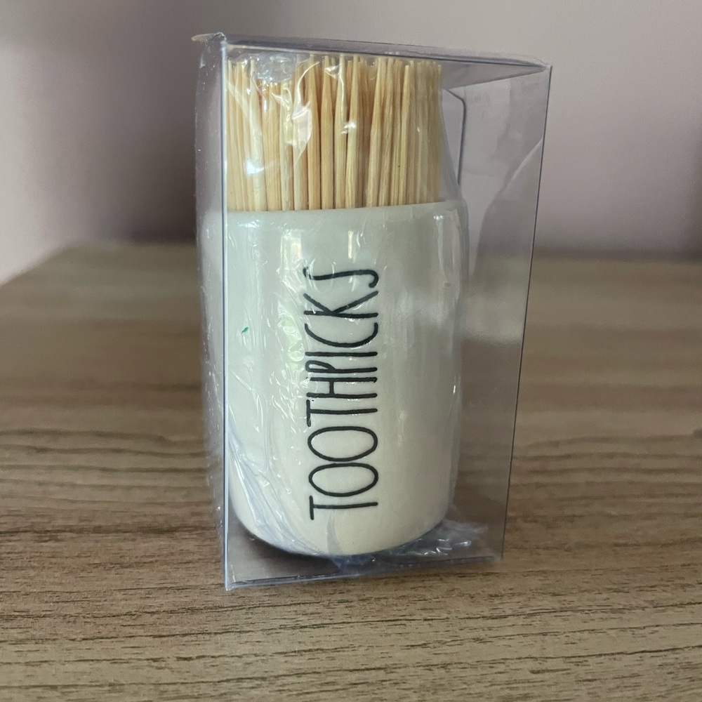 RAE DUNN “TOOTHPICKS” HOLDER
